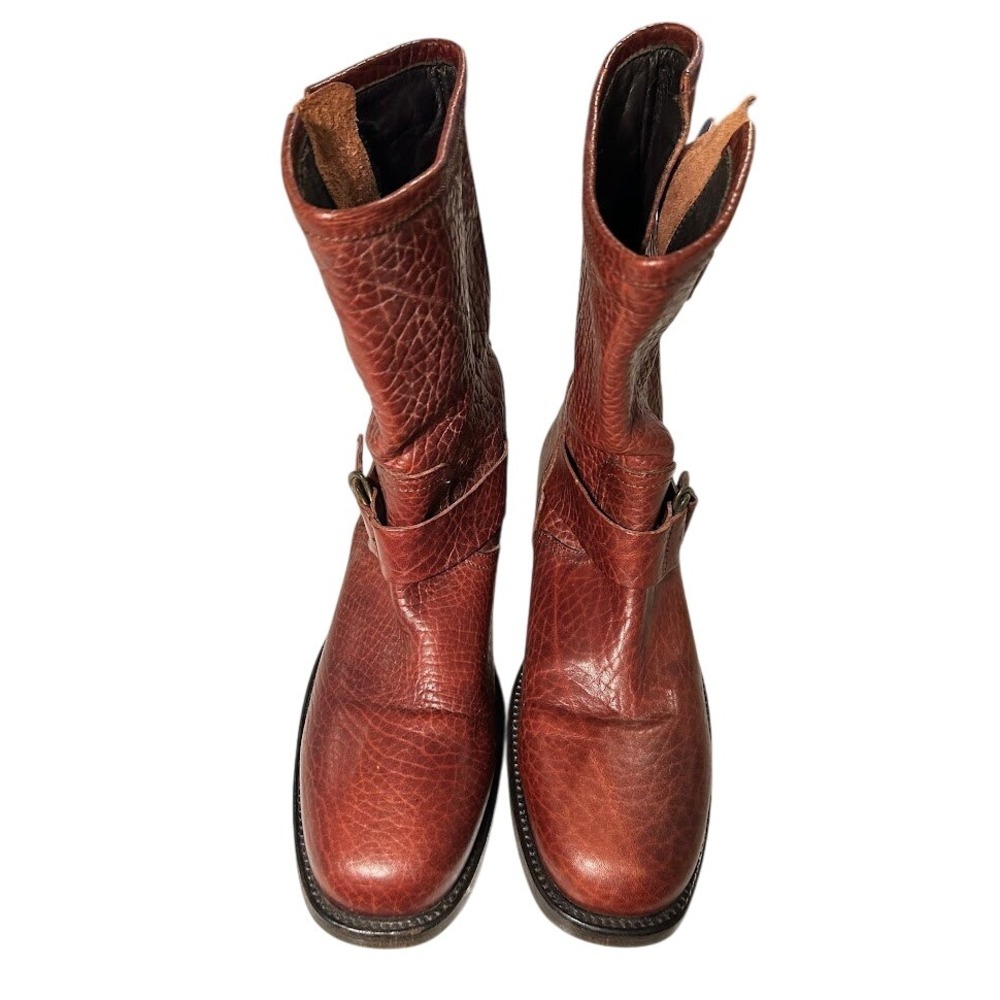 Buttero‎ Frontiera Men's Motorcycle Boots Brown EU Size 41.5 US Men's 8.5